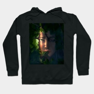 Woman portrait Hoodie